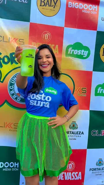 Carnaval com a Frosty registrado pela VS Movie.